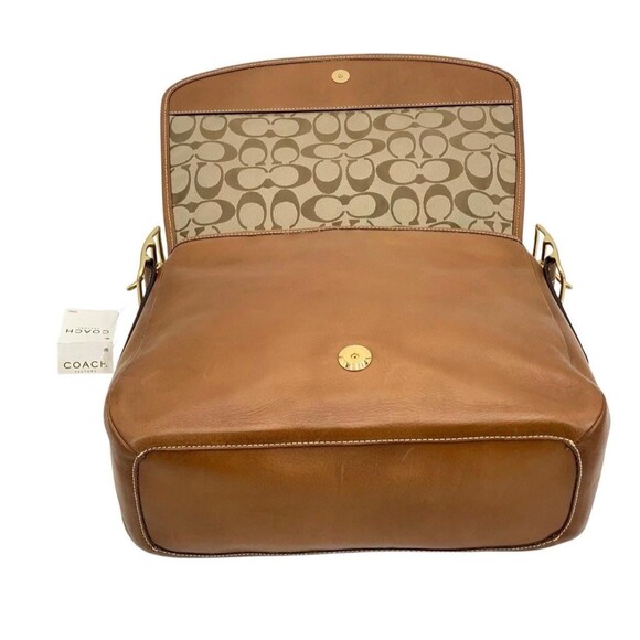 Vintage Coach Legacy Retro Flap Shoulder Bag 9333 - Picture 5 of 10
